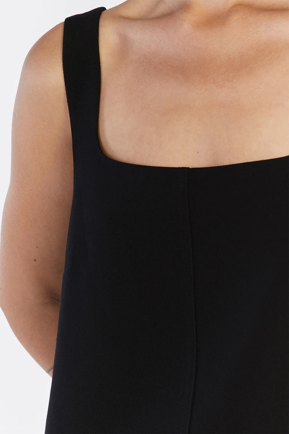 ROSA BLACK SHIFT MINI DRESS - Yukikoi