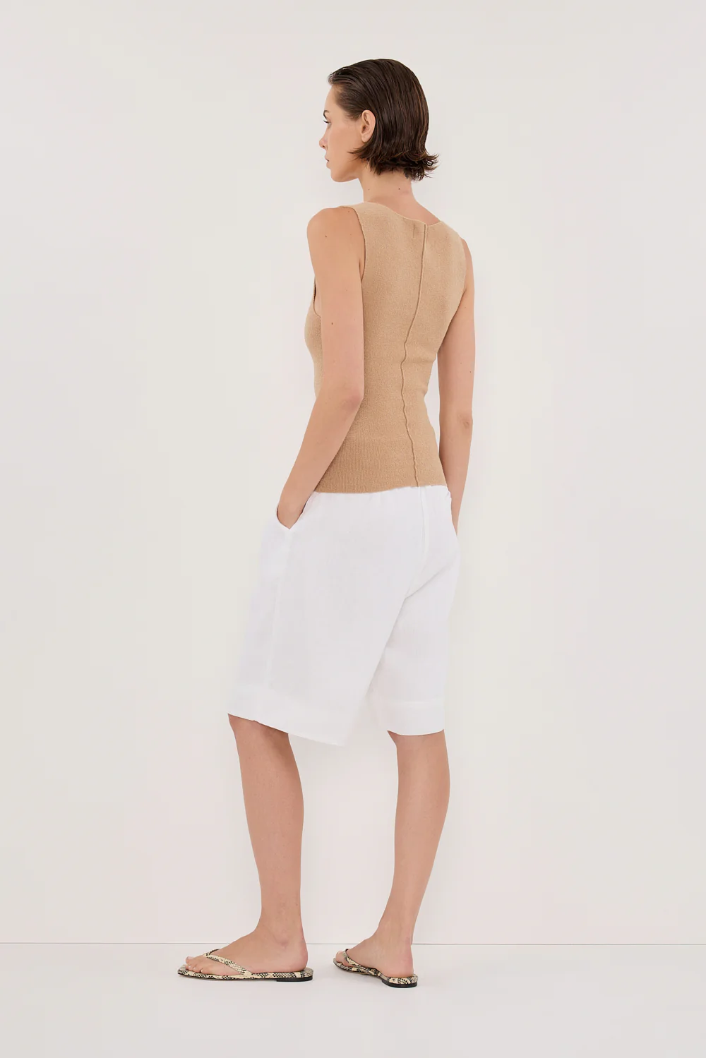 OWEN TAN BOAT NECK TOP - Yukikoi