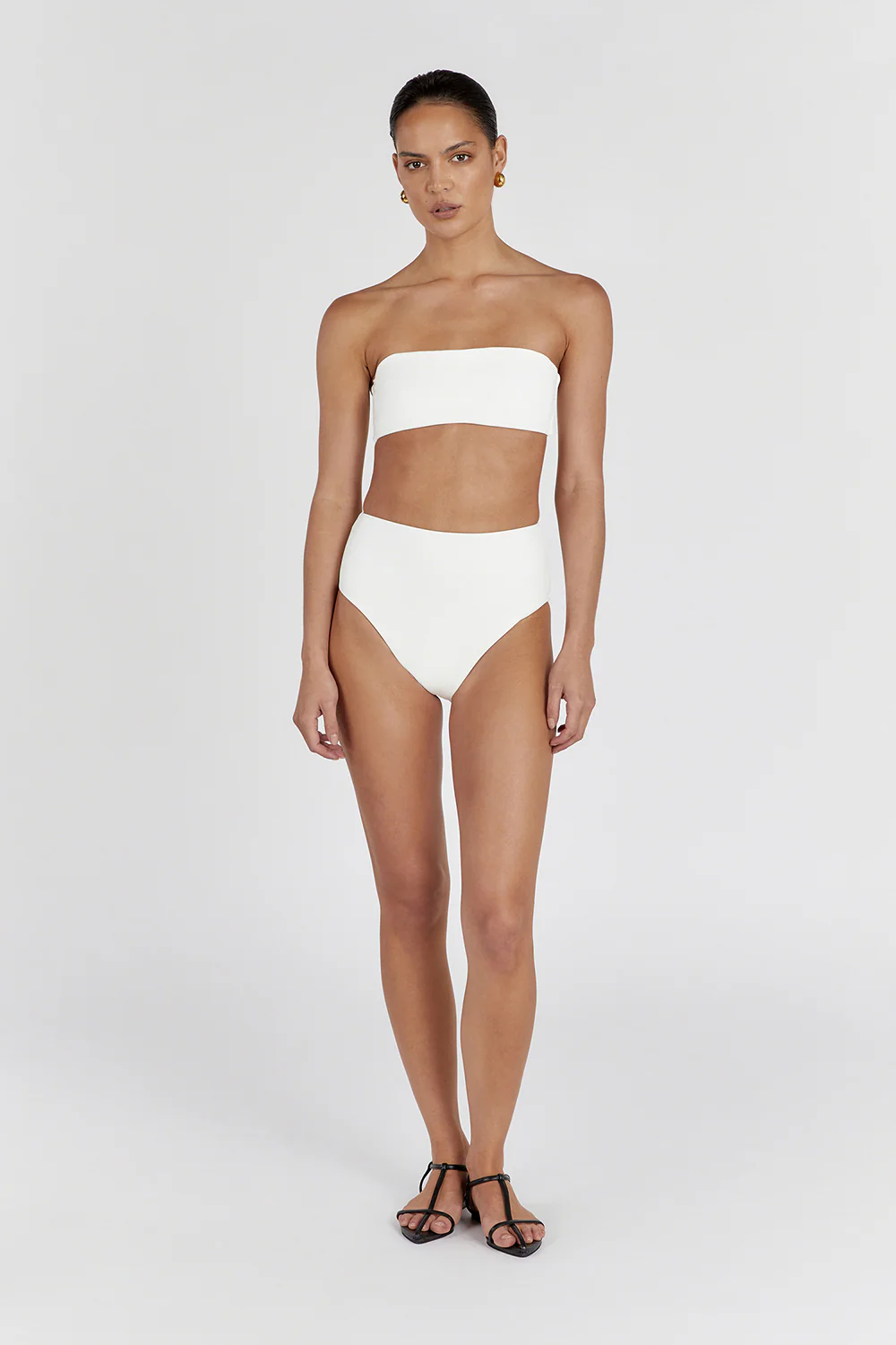 CALLIE OFF WHITE HIGH WAISTED BRIEF - Yukikoi