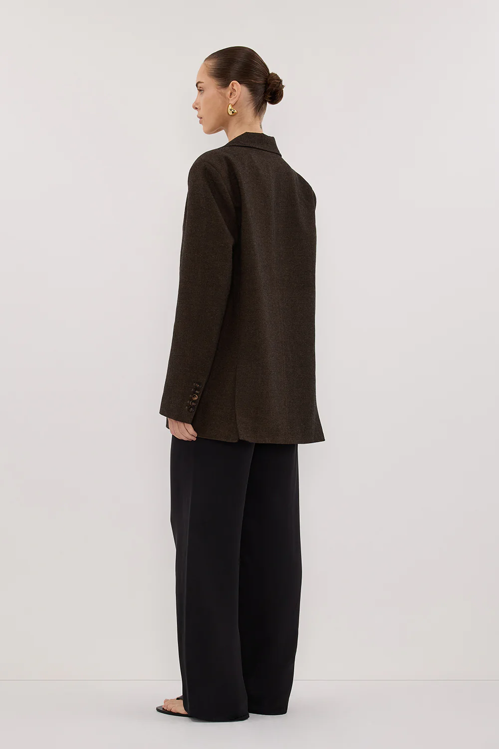 CHARLIE CHOC WOOL BLEND BLAZER - Yukikoi