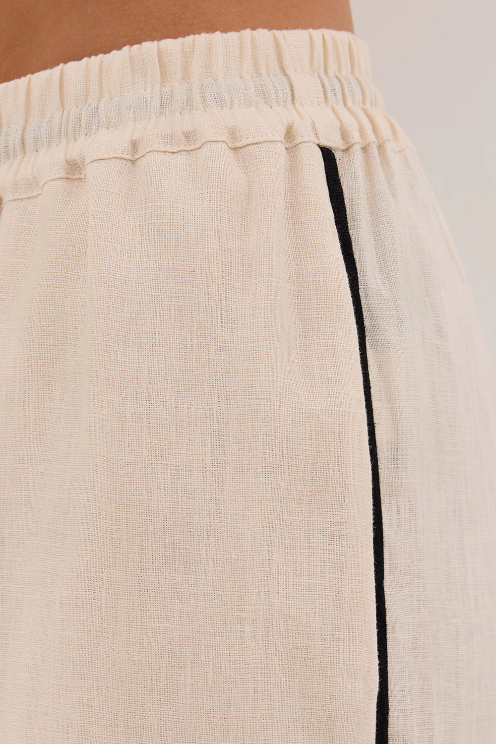 VON CREAM LINEN PANT - Yukikoi