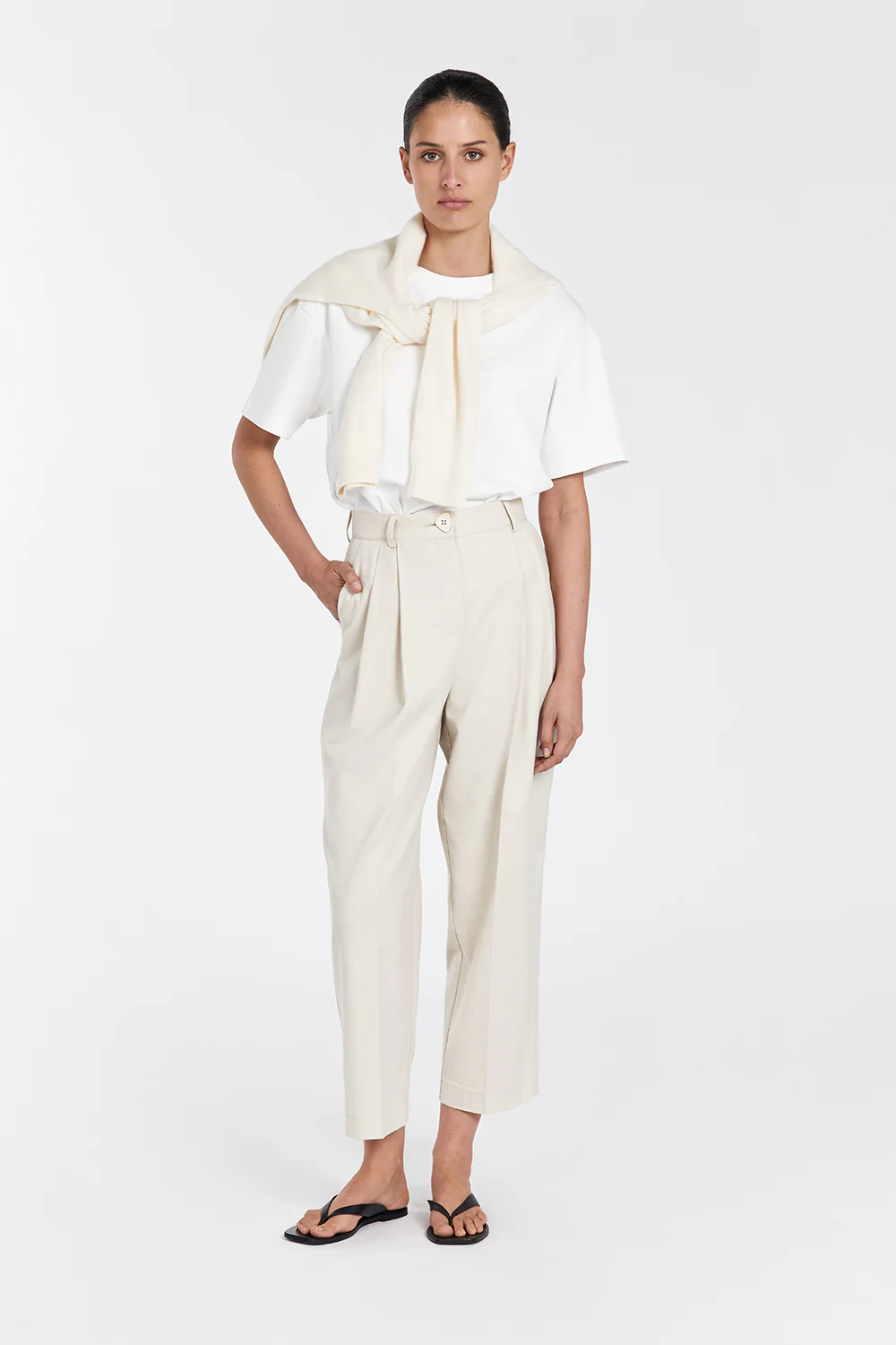 AMSTERDAM SAND SUIT PANT - Yukikoi