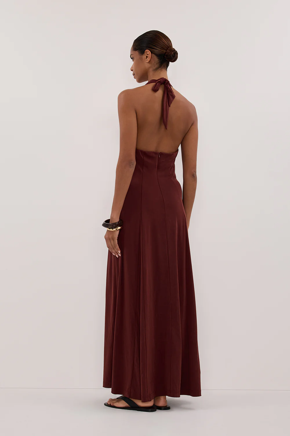 LYNN SAHARA HALTER MIDI DRESS - Yukikoi