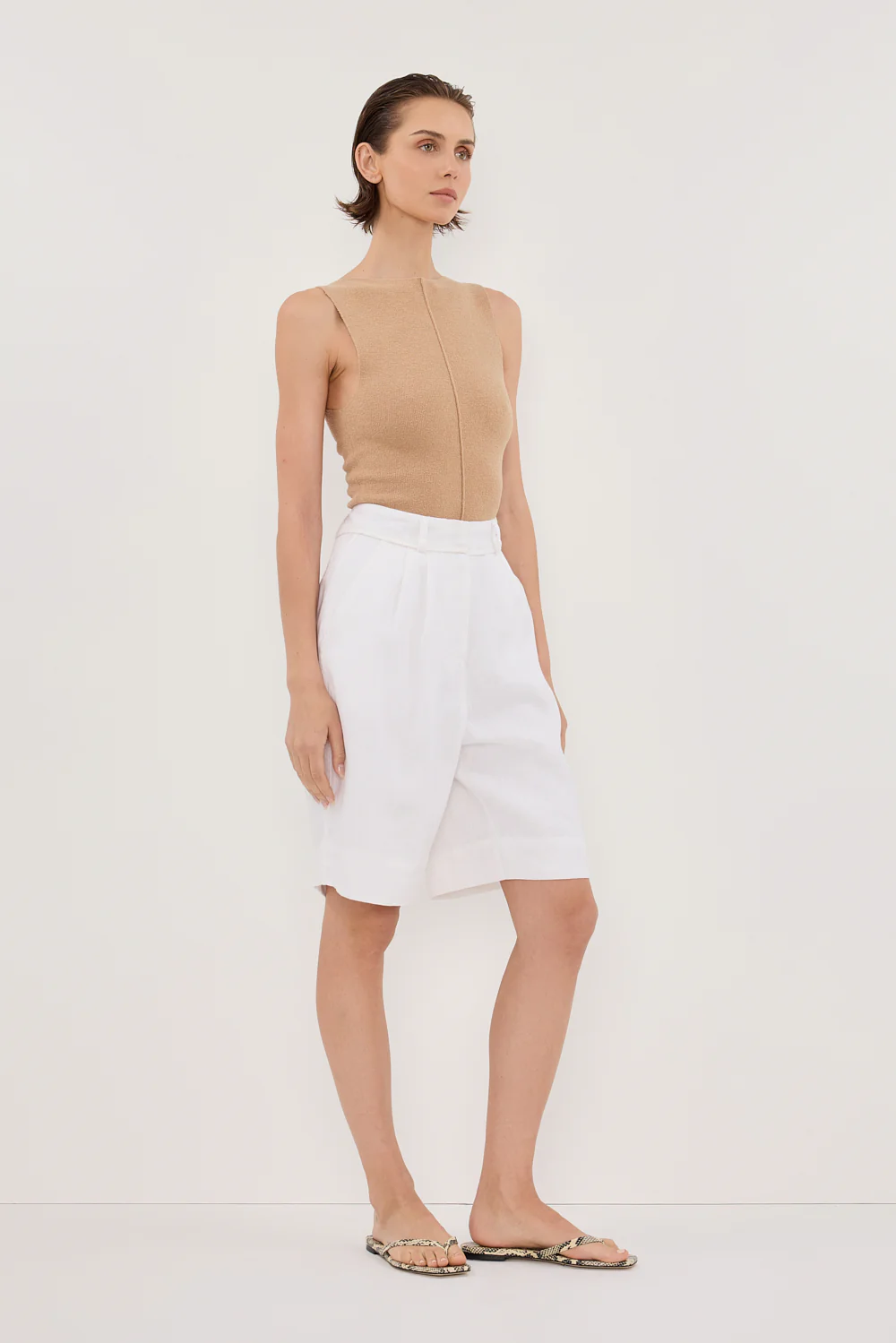 OWEN TAN BOAT NECK TOP - Yukikoi