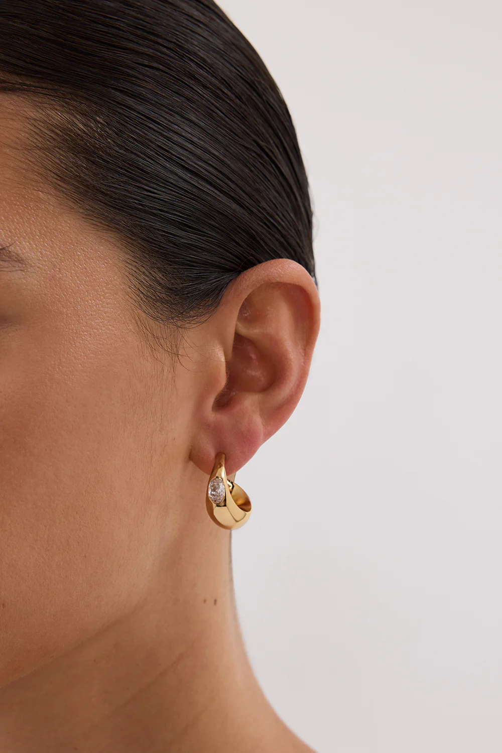 AMBER SCEATS ANSEL EARRING GOLD - Yukikoi