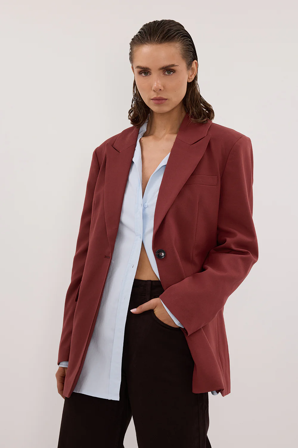 NAOMI SAHARA OVERSIZED BLAZER - Yukikoi