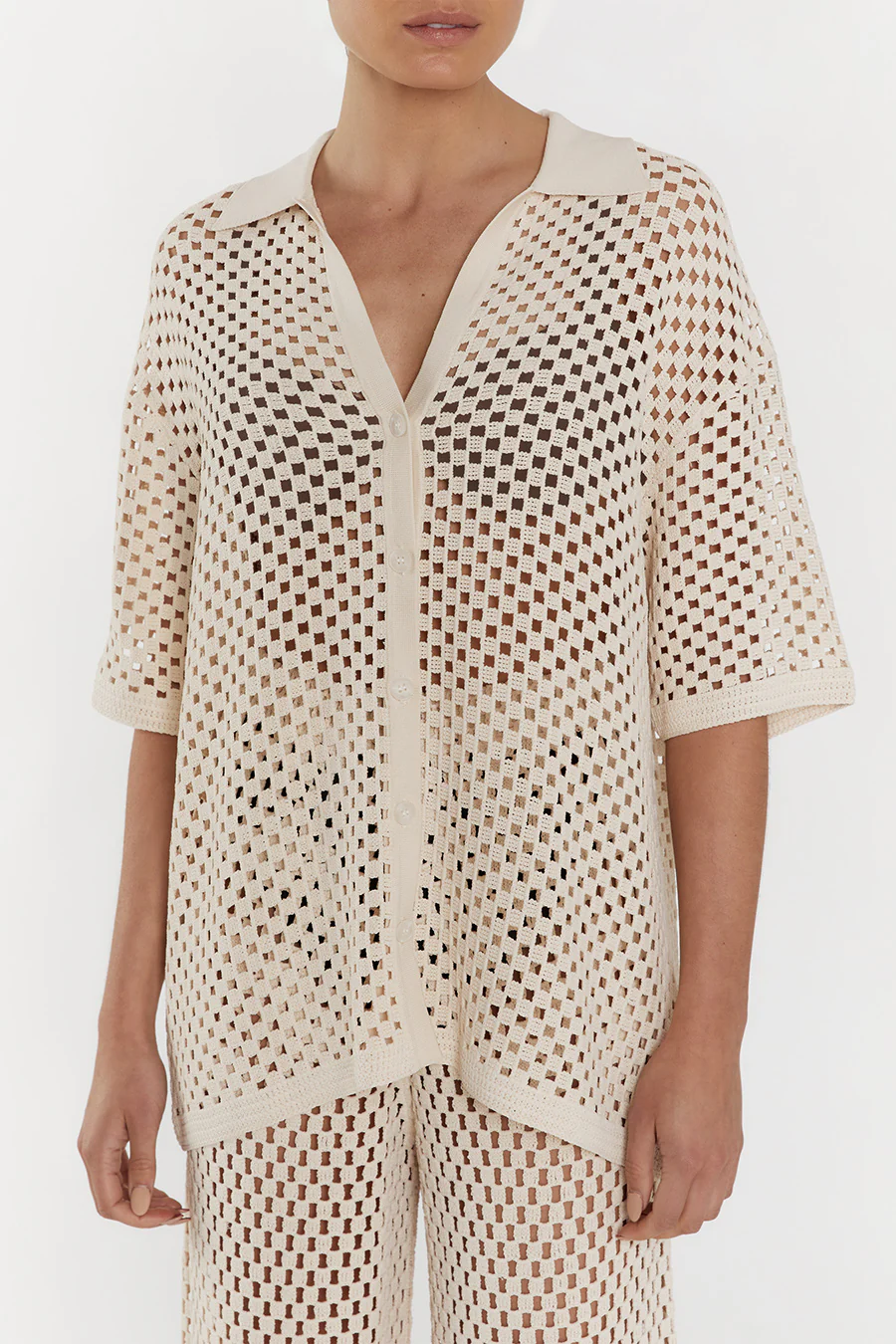 SONNY NATURAL CROCHET PANT - Yukikoi