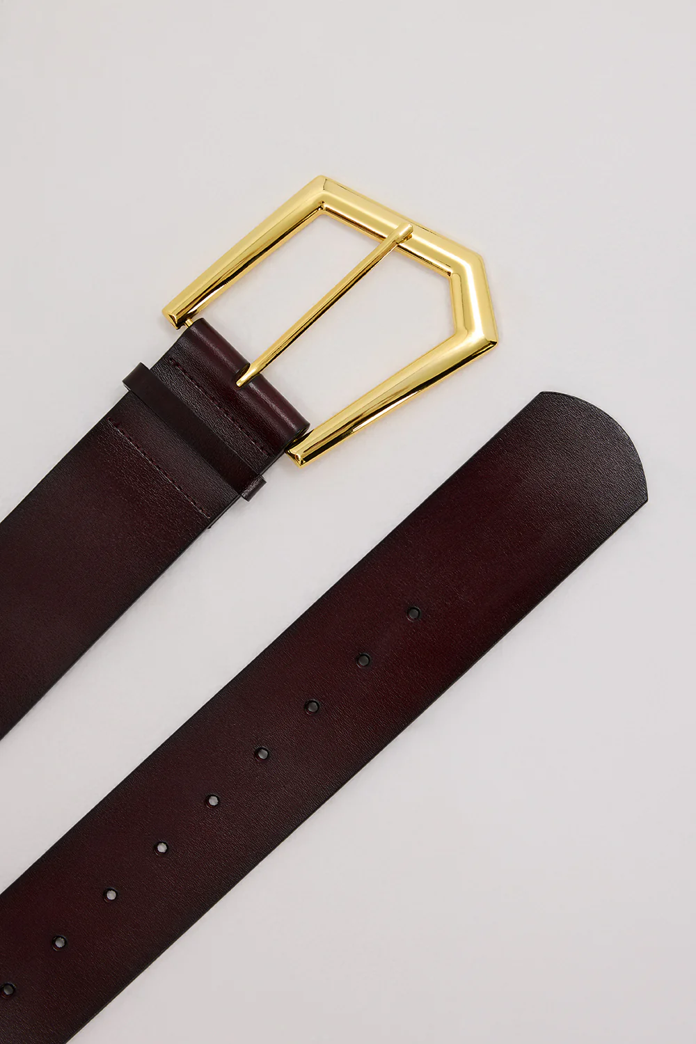 NOAH THE LABEL PLUM WIDE BELT - Yukikoi